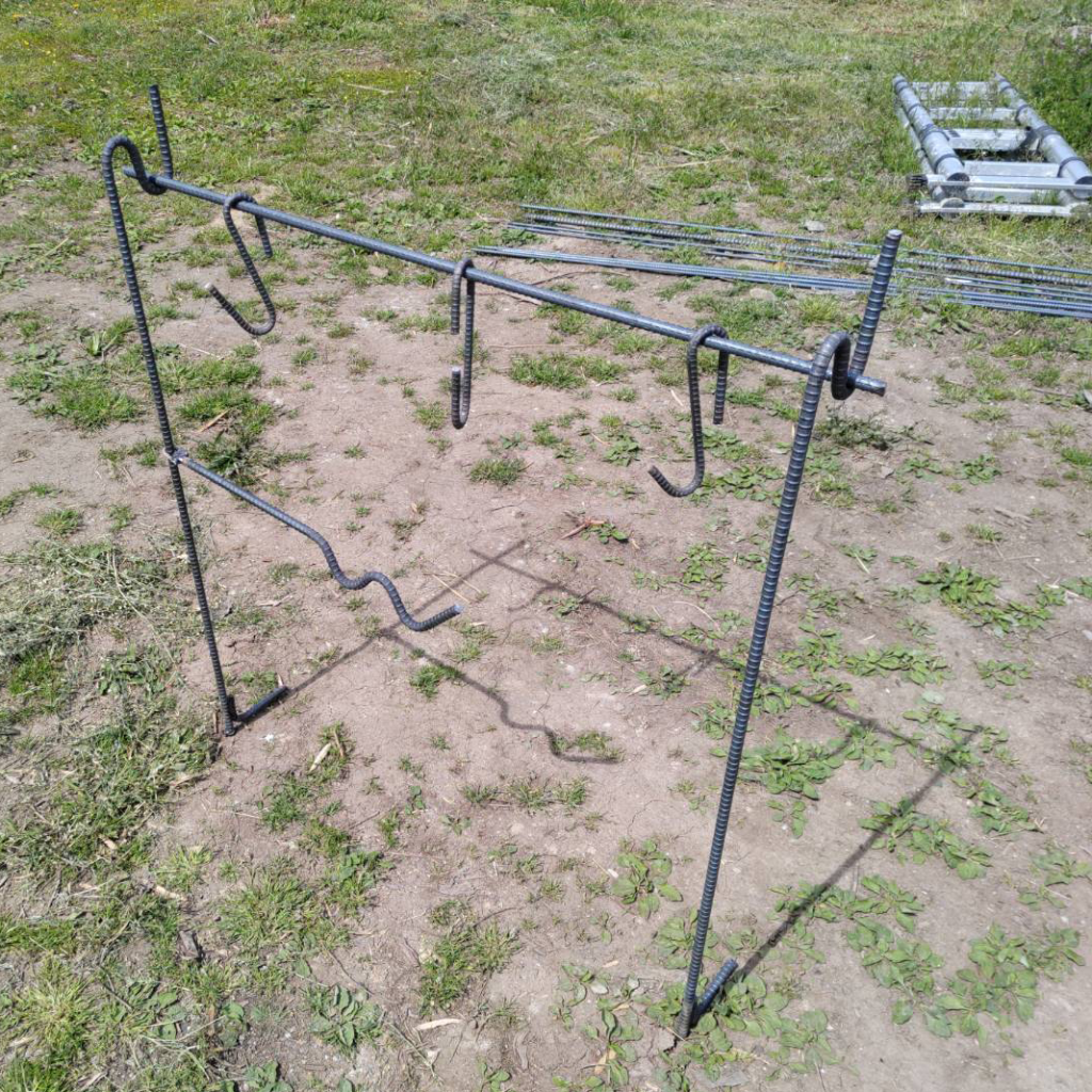 無骨焚き火ハンガー&スタンド